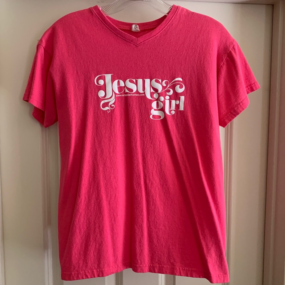 Jesus Girl Tee, Ladies Medium